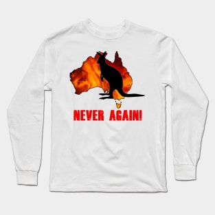 Australia fires Long Sleeve T-Shirt